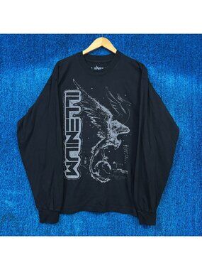 Illenium Tour DJ Long Sleeve T-shirt Size Large